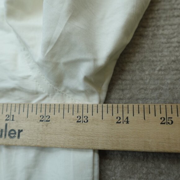 Vintage LL Bean Jacket XL Ivory Windbreaker Old Stock Full Zip NEW READ - Picture 13 of 15